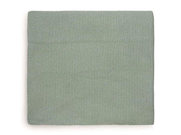 Image de Couverture basic en tricot 100 x 150 cm, vert